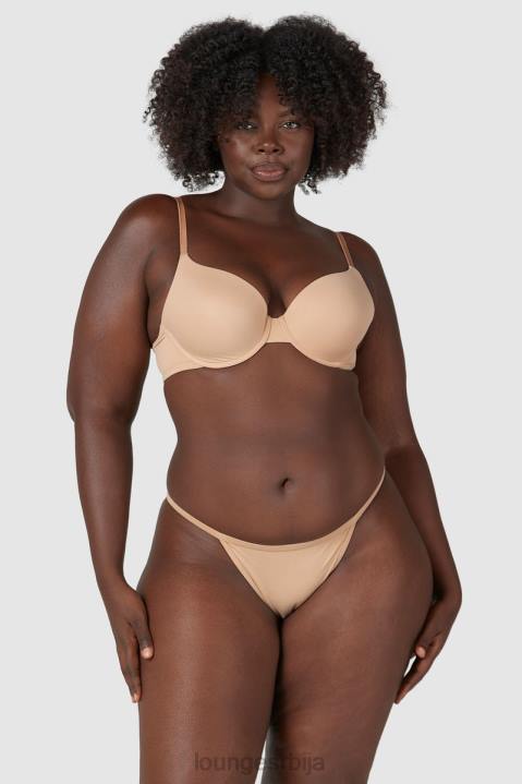 Сцулпт пусх-уп мајица грудњак и танге/гаћице сет Жене Lounge Доњи веш JPFL79 душо