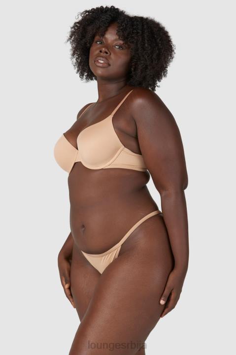 Сцулпт пусх-уп мајица грудњак и танге/гаћице сет Жене Lounge Доњи веш JPFL79 душо