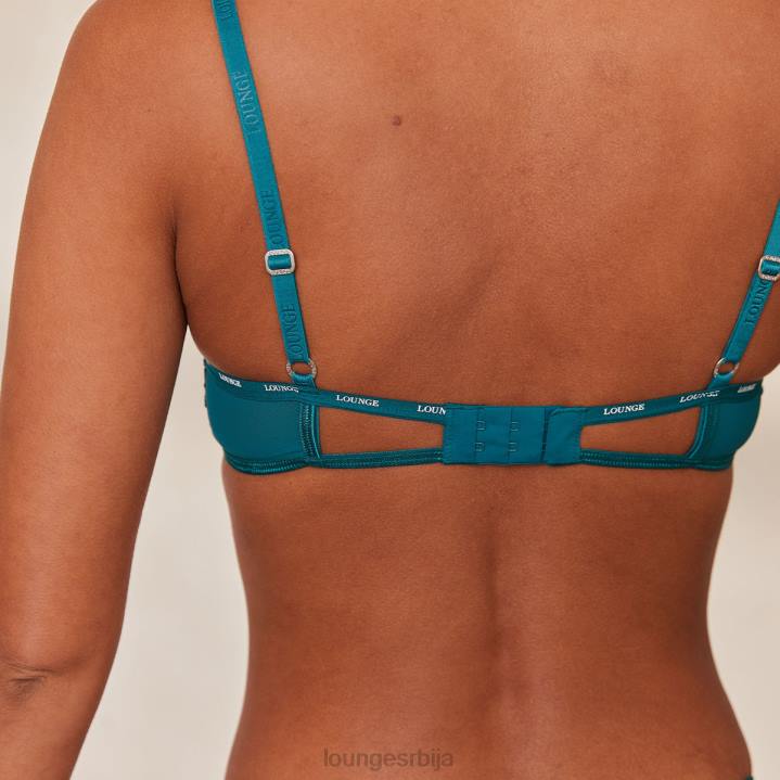 шармирани балконски грудњак и танге/гаћице Жене Lounge Доњи веш JPFL7 тиркизно