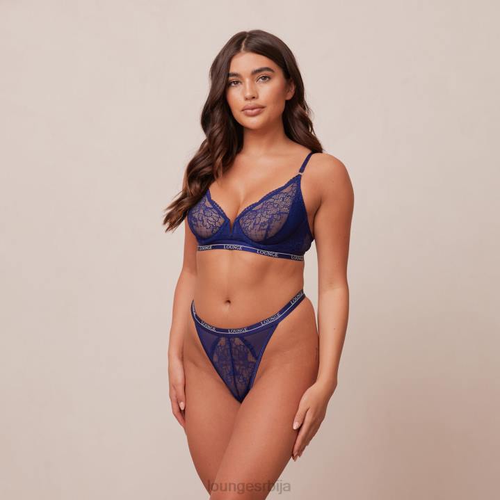 краљевски балконски грудњак и тангице Жене Lounge Доњи веш JPFL82 морнарица