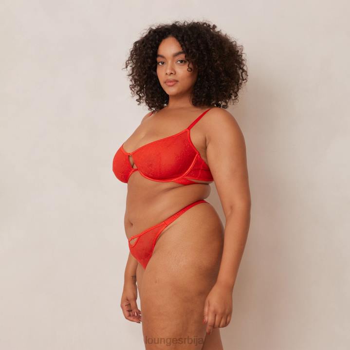 граце грудњак и танги сет Жене Lounge Доњи веш JPFL90 црвена