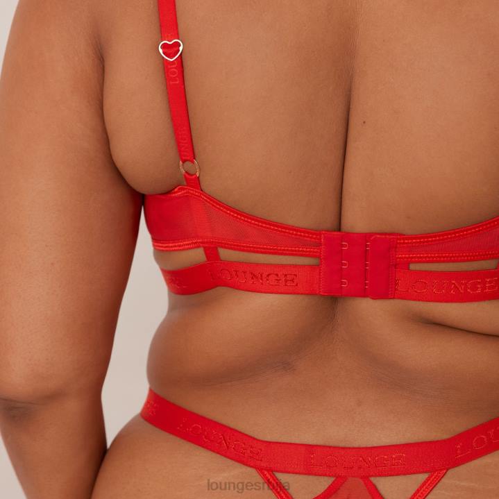 граце грудњак и танги сет Жене Lounge Доњи веш JPFL90 црвена