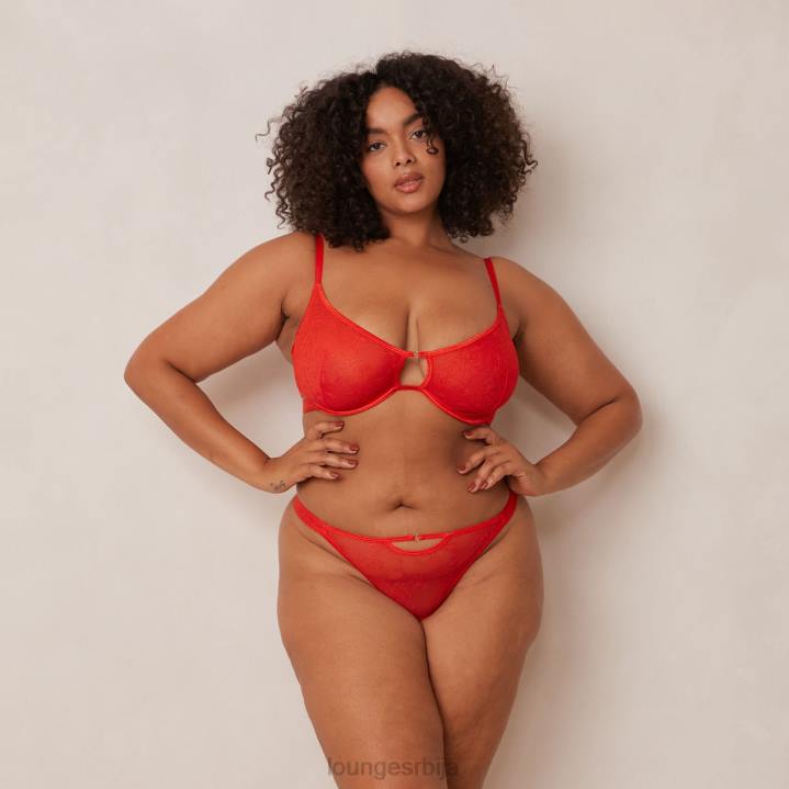 граце грудњак и танги сет Жене Lounge Доњи веш JPFL90 црвена