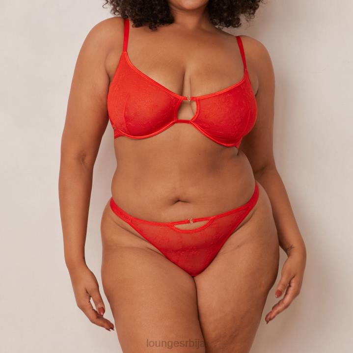 граце грудњак и танги сет Жене Lounge Доњи веш JPFL90 црвена