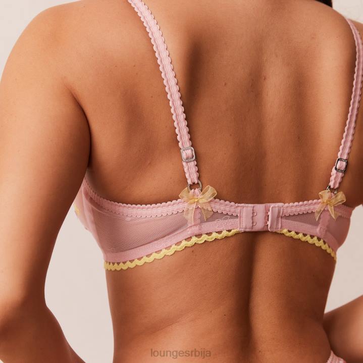 флеур балконски грудњак и танги сет Жене Lounge Доњи веш JPFL93 розе