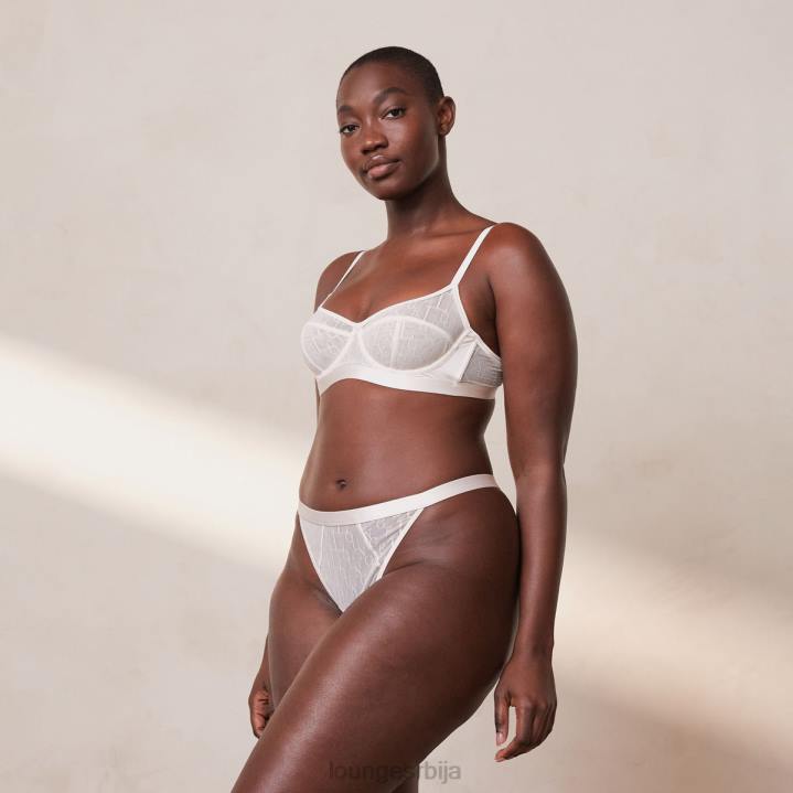 шик балконски грудњак и танги сет Жене Lounge Доњи веш JPFL98 бисерно