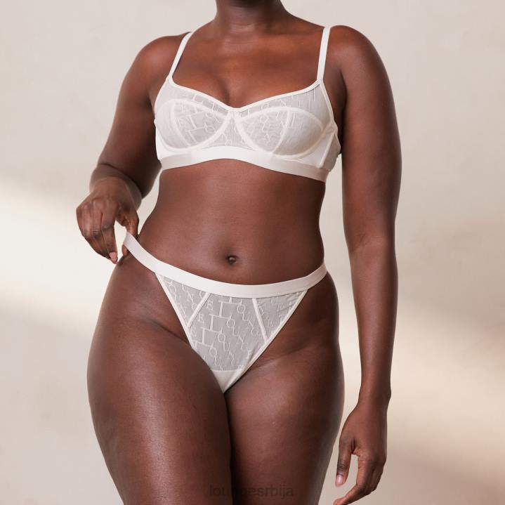 шик балконски грудњак и танги сет Жене Lounge Доњи веш JPFL98 бисерно