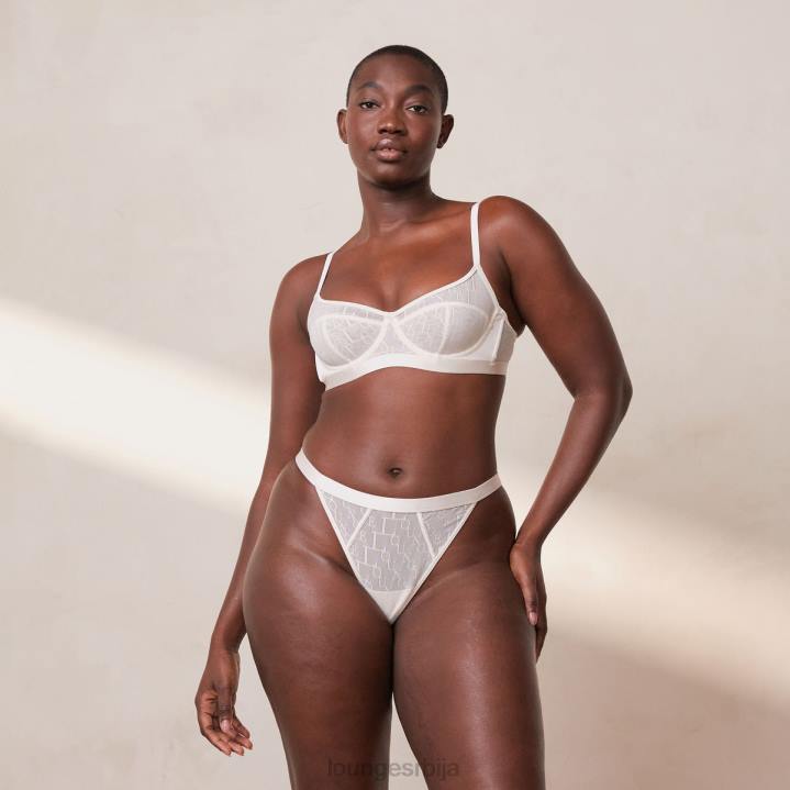 шик балконски грудњак и танги сет Жене Lounge Доњи веш JPFL98 бисерно