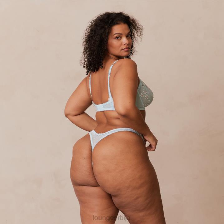 флаир балконски грудњак и танге/гаћице сет Жене Lounge Доњи веш JPFL99 Плави