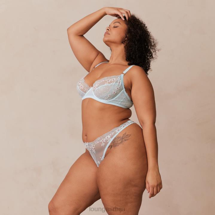 флаир балконски грудњак и танге/гаћице сет Жене Lounge Доњи веш JPFL99 Плави