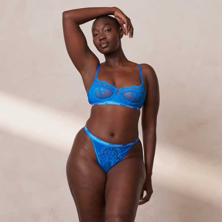 блоссом балконски грудњак и танги сет Жене Lounge Доњи веш JPFL9 кобалт плава