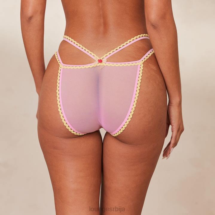 гаћице везене марјетице Жене Lounge Доњи веш JPFL281 розе