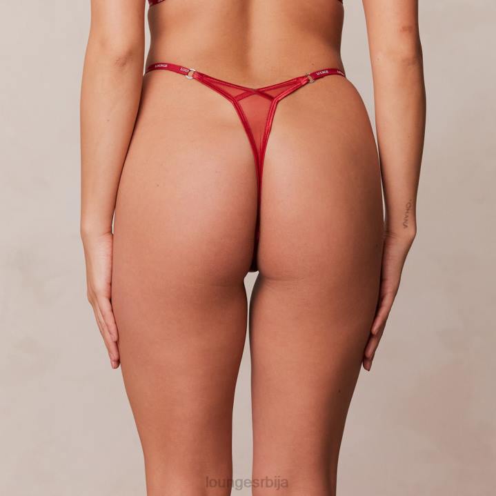 илустрација танга Жене Lounge Доњи веш JPFL301 мароон
