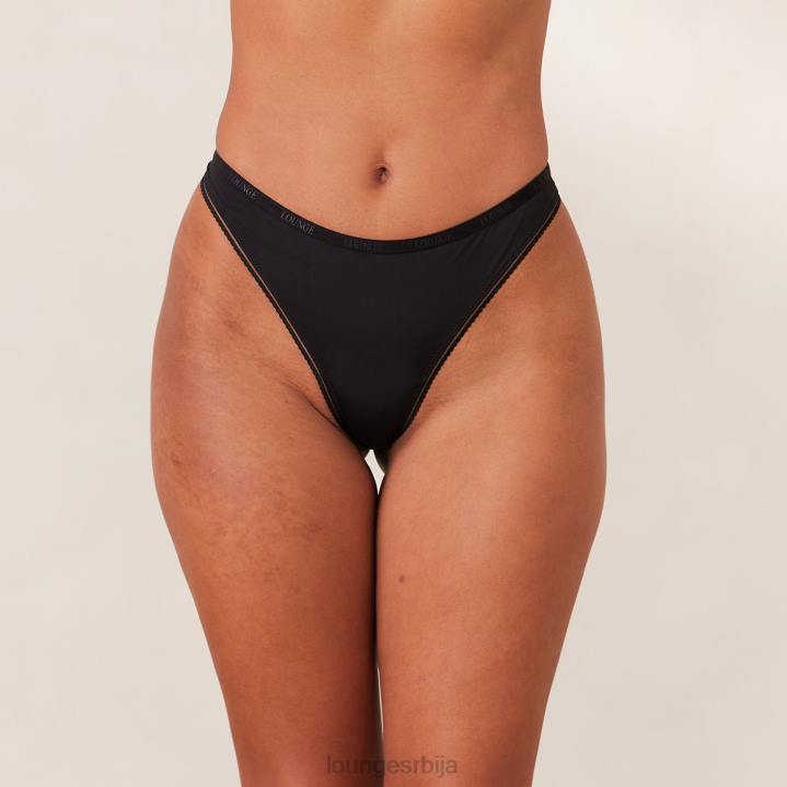 комфорне танге Жене Lounge Доњи веш JPFL448 црн