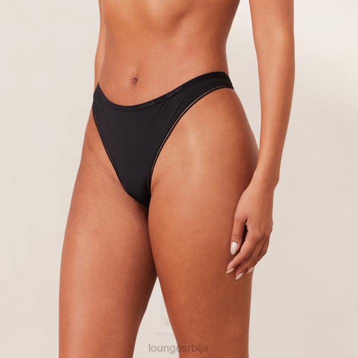 комфорне танге Жене Lounge Доњи веш JPFL448 црн