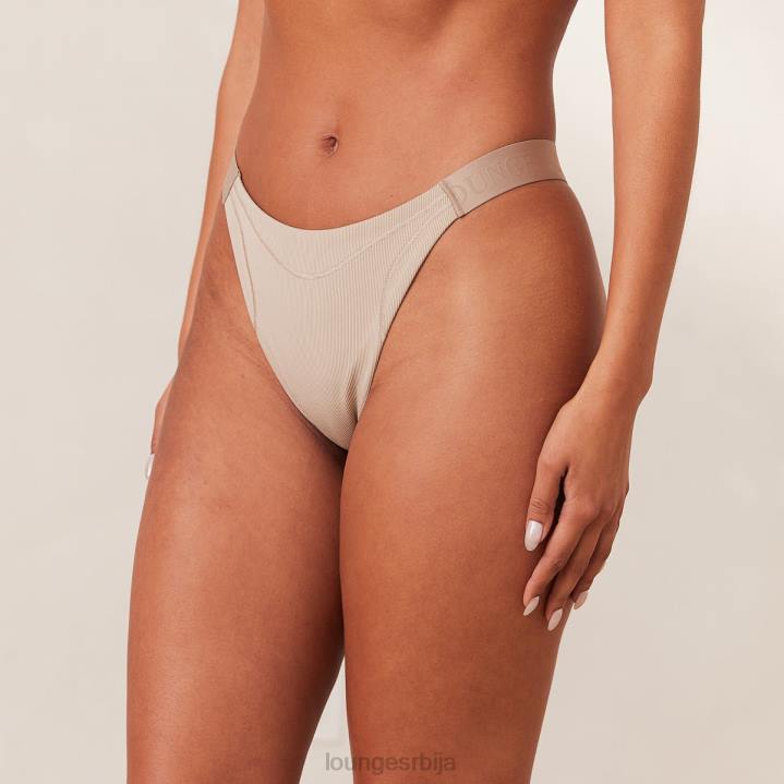 ребрасте умне танге Жене Lounge Доњи веш JPFL453 минк