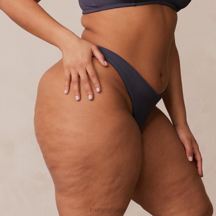 ребрасте танге у облику троугла Жене Lounge Доњи веш JPFL509 угљен плава