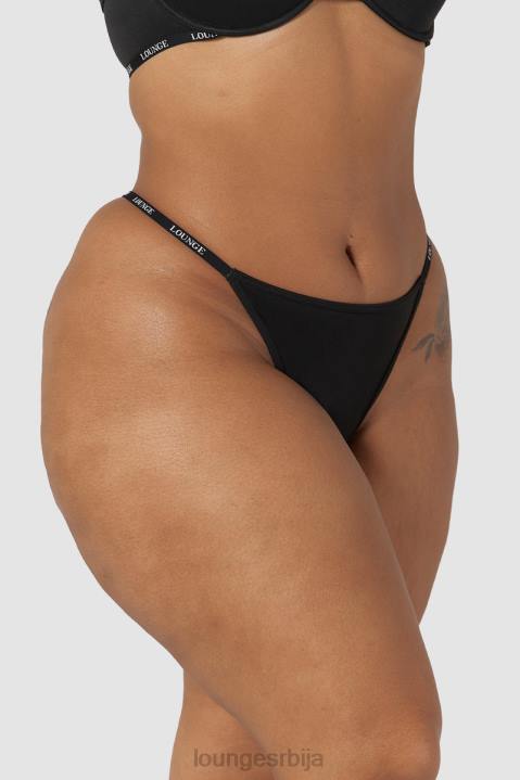 глатке класичне танге Жене Lounge Доњи веш JPFL558 црн