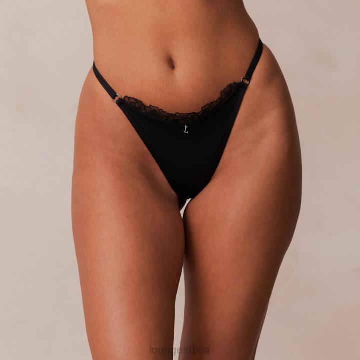 антигравитационе танге Жене Lounge Доњи веш JPFL580 црн