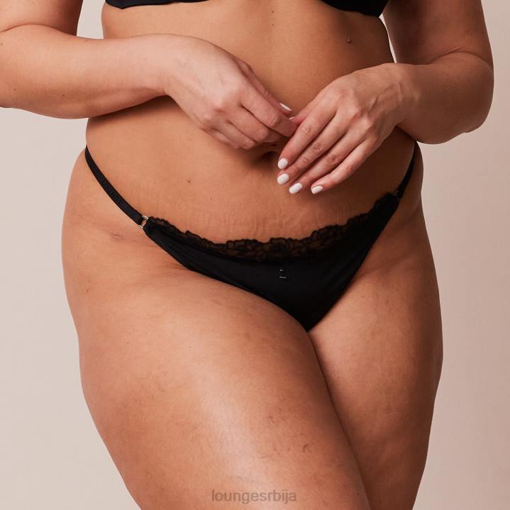 антигравитационе танге Жене Lounge Доњи веш JPFL580 црн