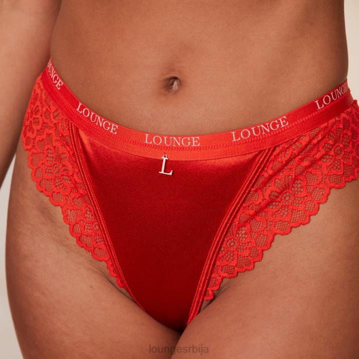 свилене танге Жене Lounge Доњи веш JPFL639 црвена