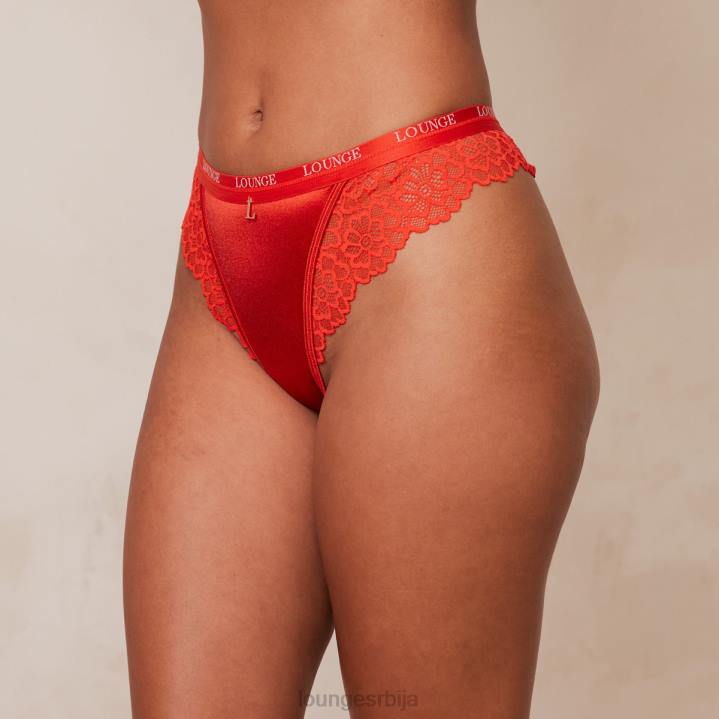 свилене танге Жене Lounge Доњи веш JPFL639 црвена