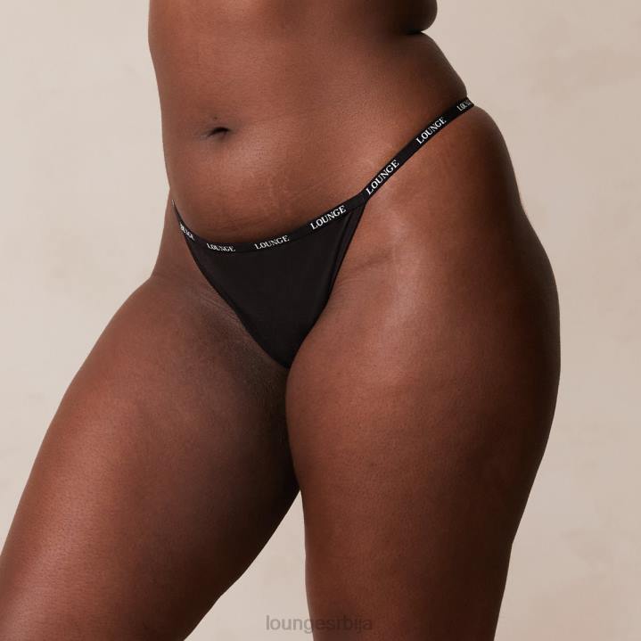 глатке танге Жене Lounge Доњи веш JPFL700 црн