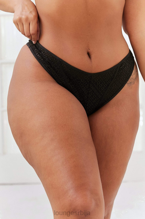 икона танге Жене Lounge Доњи веш JPFL705 црн