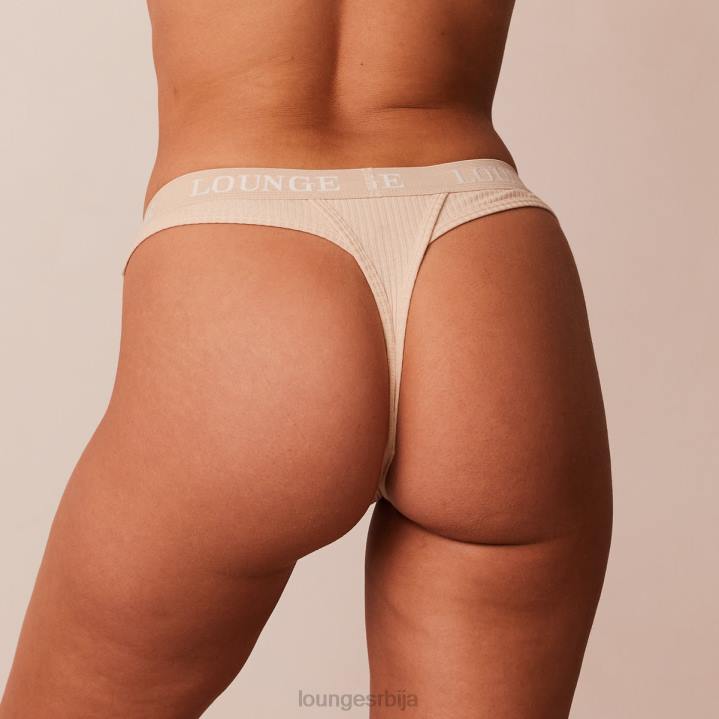 ултра комфорне ребрасте танге Жене Lounge Доњи веш JPFL740 латте