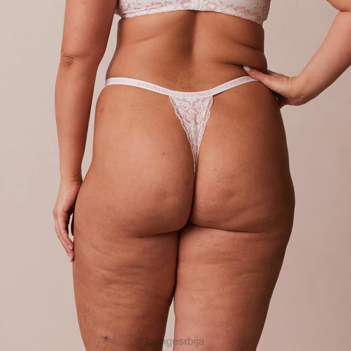 чипкасте магичне танге Жене Lounge Доњи веш JPFL381 бео