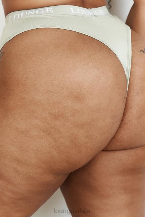 бамбус основне танге (комплет) Жене Lounge Доњи веш JPFL383 маслина