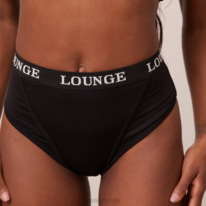 основне гаћице од бамбуса Жене Lounge Доњи веш JPFL388 црн