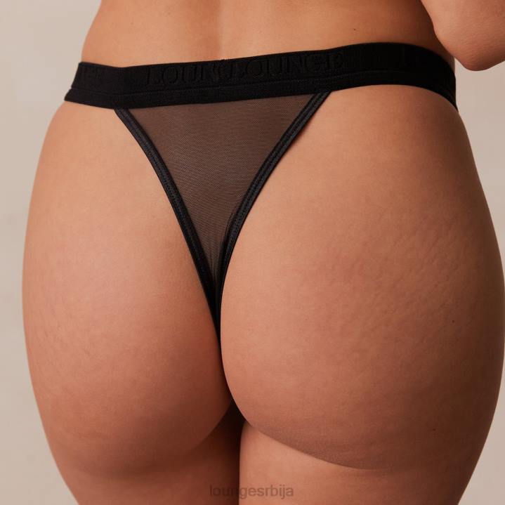 мрежасте танге Жене Lounge Доњи веш JPFL402 црн