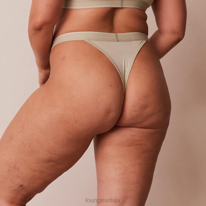 бамбусове минималне троугласте танге Жене Lounge Доњи веш JPFL406 маслина