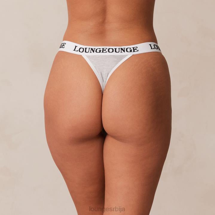 танге од бамбуса у облику троугла Жене Lounge Доњи веш JPFL419 сива