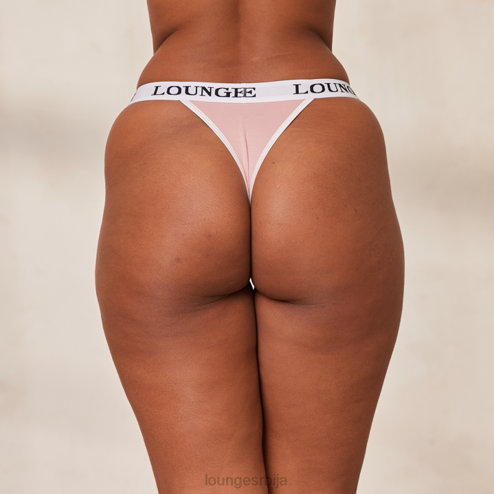 танге од бамбуса у облику троугла Жене Lounge Доњи веш JPFL420 розе