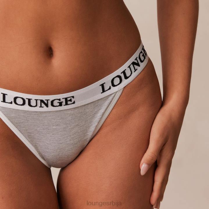 гаћице од бамбуса троугла Жене Lounge Доњи веш JPFL426 сива