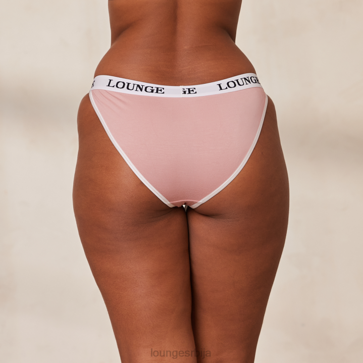 гаћице од бамбуса троугла Жене Lounge Доњи веш JPFL428 розе