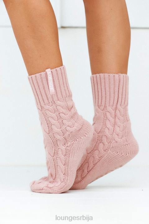 удобне плетене чарапе Жене Lounge Одећа JPFL938 розе