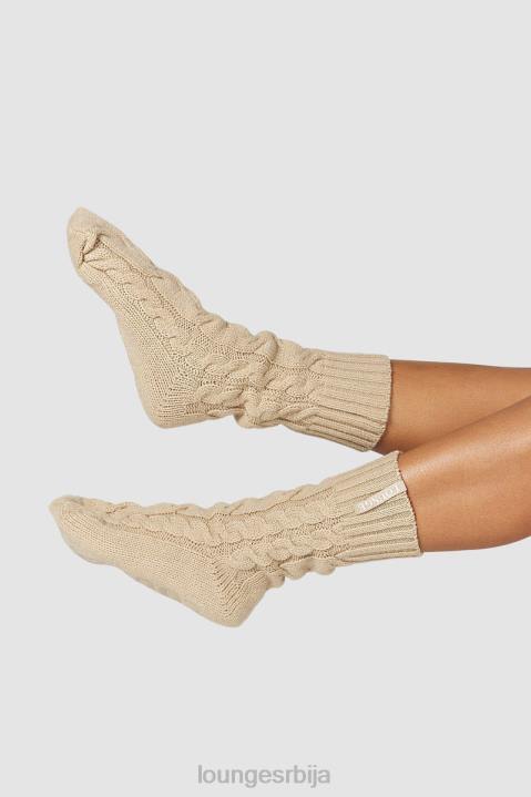 удобне плетене чарапе Жене Lounge Одећа JPFL946 минк