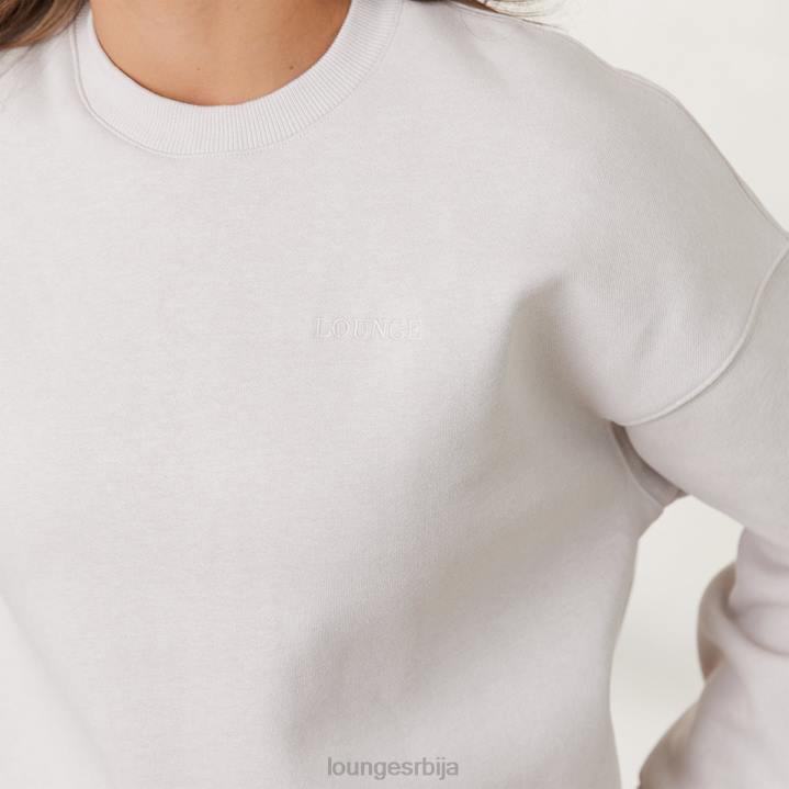 365 велики џемпер са великим овратником Жене Lounge Одећа JPFL871 камен