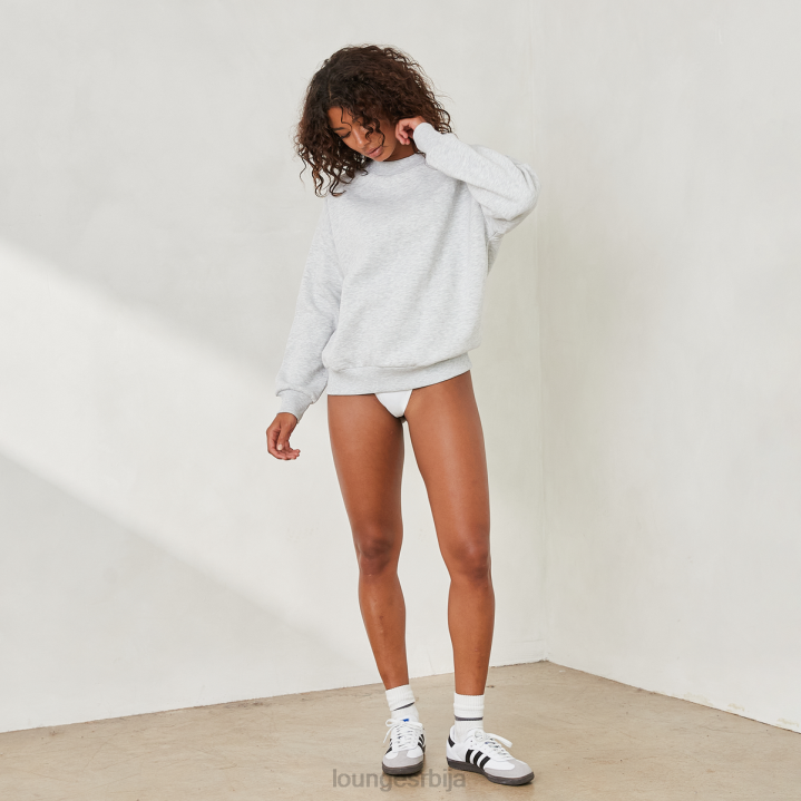 основни џемпер са широким изрезом Жене Lounge Одећа JPFL884 мраз меланге