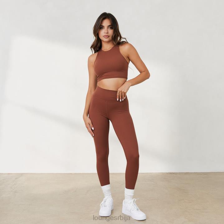 365 хеланке од друге коже Жене Lounge Одећа JPFL890 чоколада