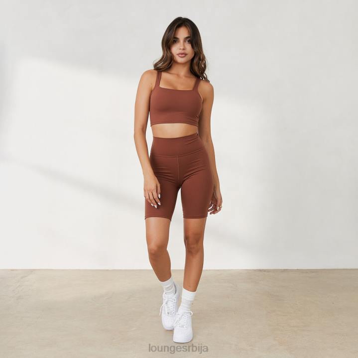 365 секунди коже бициклистички шорц Жене Lounge Одећа JPFL914 чоколада