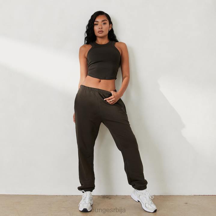 предимензионирани џогери к Јесс Хунт Жене Lounge Одећа JPFL802 опрано црно