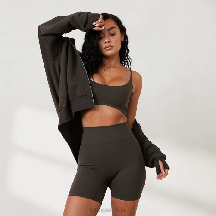 превелика дуксерица са рајсфершлусом к Јесс Хунт Жене Lounge Одећа JPFL805 опрано црно