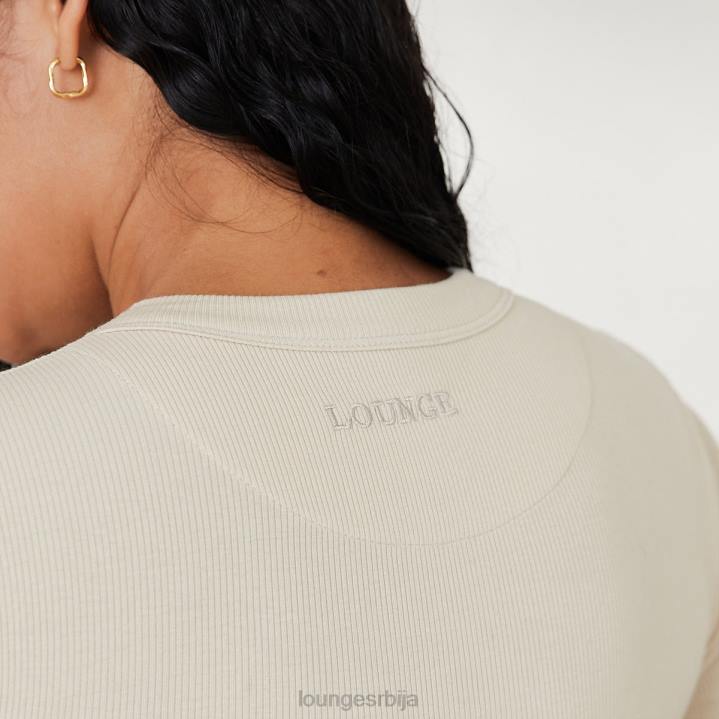 ребраста мајица боди к јесс хунт Жене Lounge Одећа JPFL809 кост