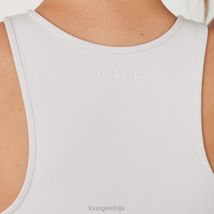 Тркачки горњи део коже од 365 секунди Жене Lounge Одећа JPFL854 камен