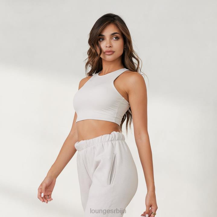 Тркачки горњи део коже од 365 секунди Жене Lounge Одећа JPFL854 камен