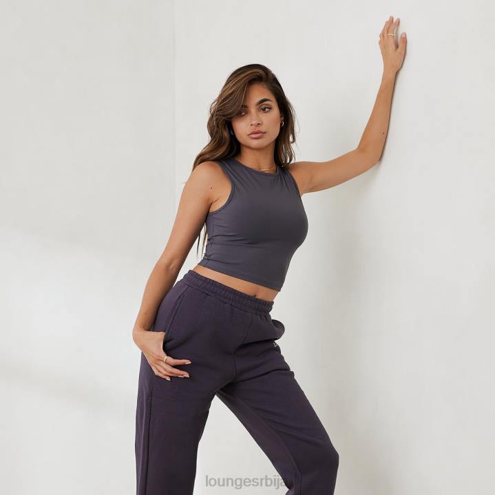 есенцијална мајица без рукава Жене Lounge Одећа JPFL825 димљено плаво